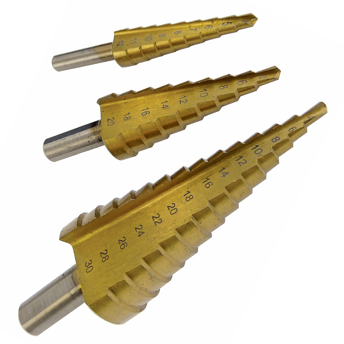 HSS Step Drill Bits – Rodgers Plant Hire